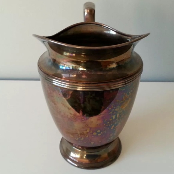 WINDSOR WM Rogers Silverplate Water Pitcher #3717 - Picture 2 of 5